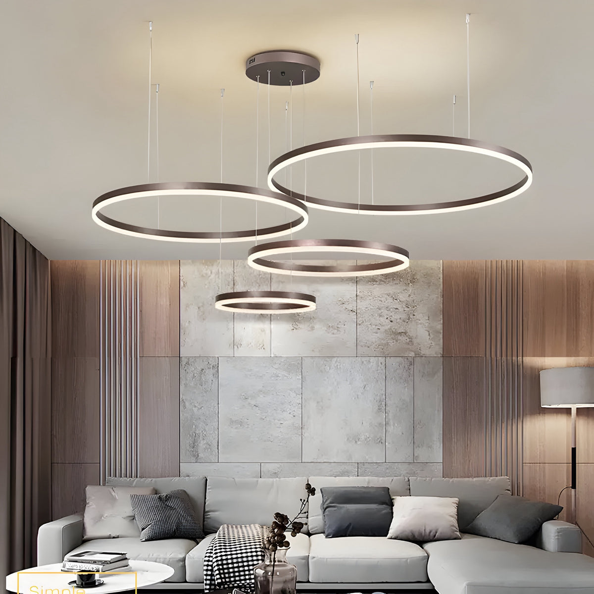 Hängelampe Halo Modern - BUYnBLUE 