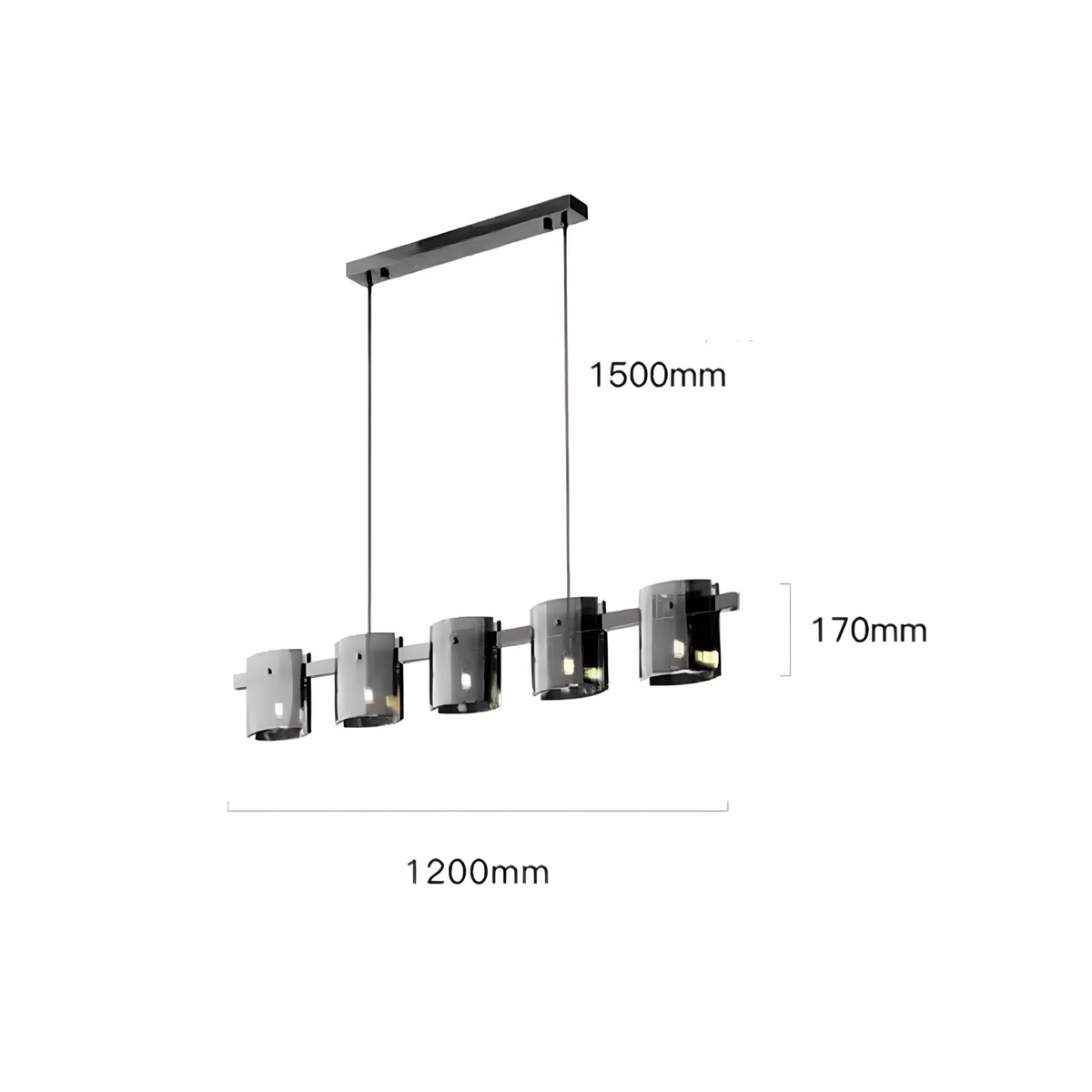 suspension luminaire Fuyi moderne - BUYnBLUE 