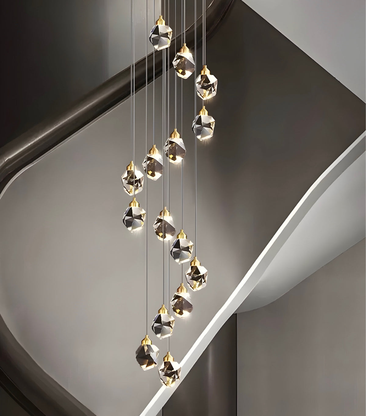 Lustre Moderne Cristallo - BUYnBLUE 
