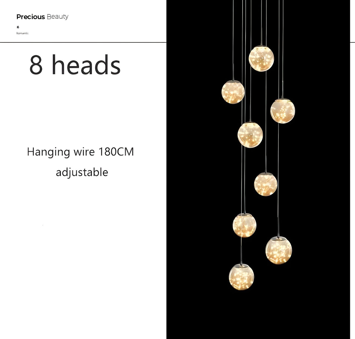 Chandelier Nordic Sian - BUYnBLUE 
