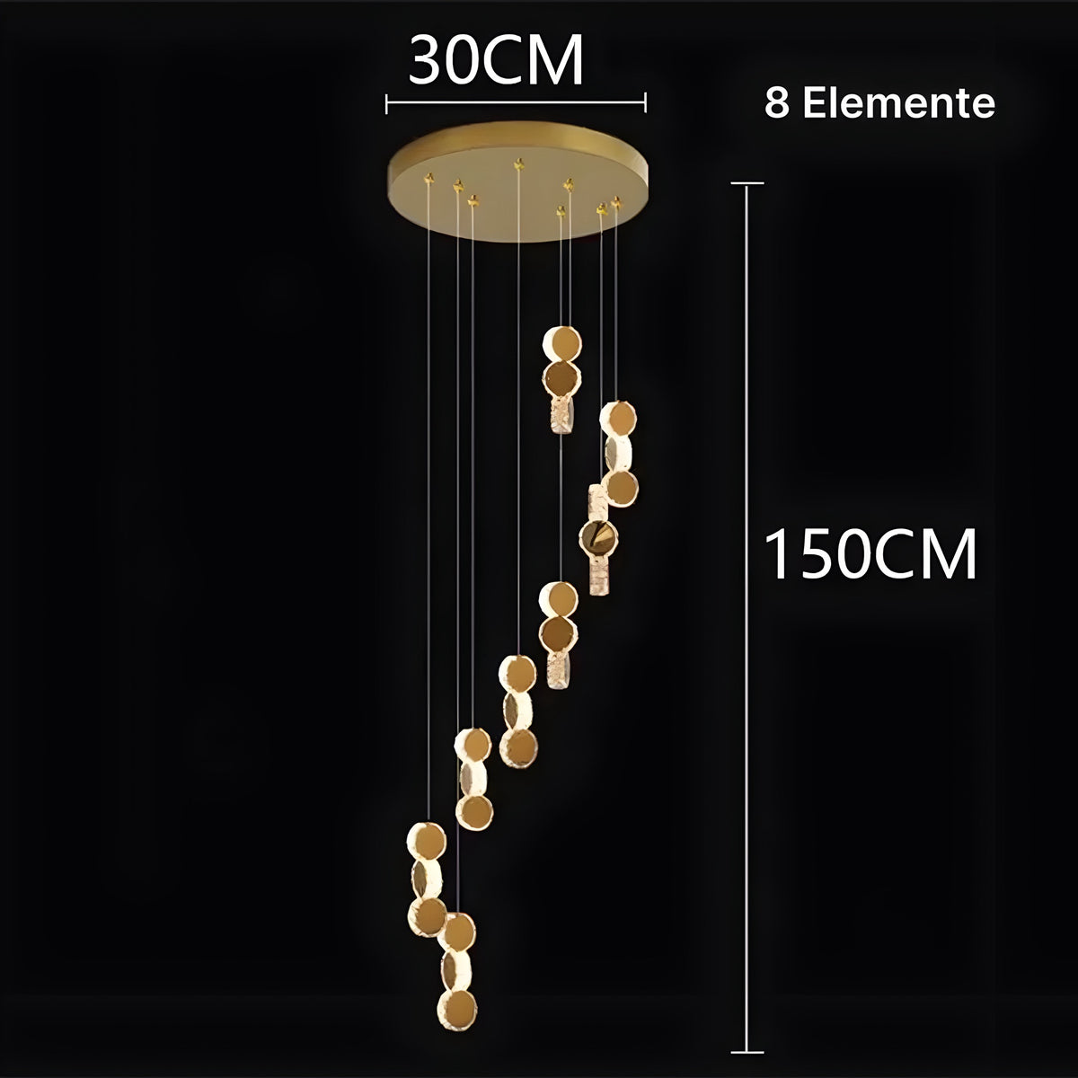 Lustre Tamburo Diamanto - BUYnBLUE 