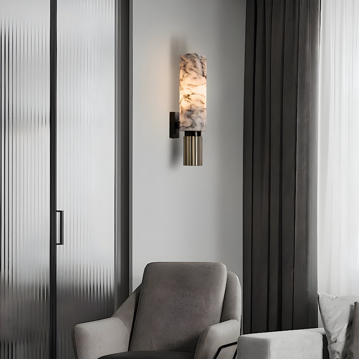 Marmor Wandleuchte Deluxe - BUYnBLUE 