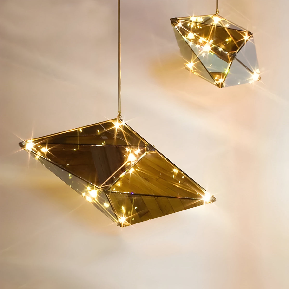 Moderne Hängelampe Diamante Grezzo - BUYnBLUE 