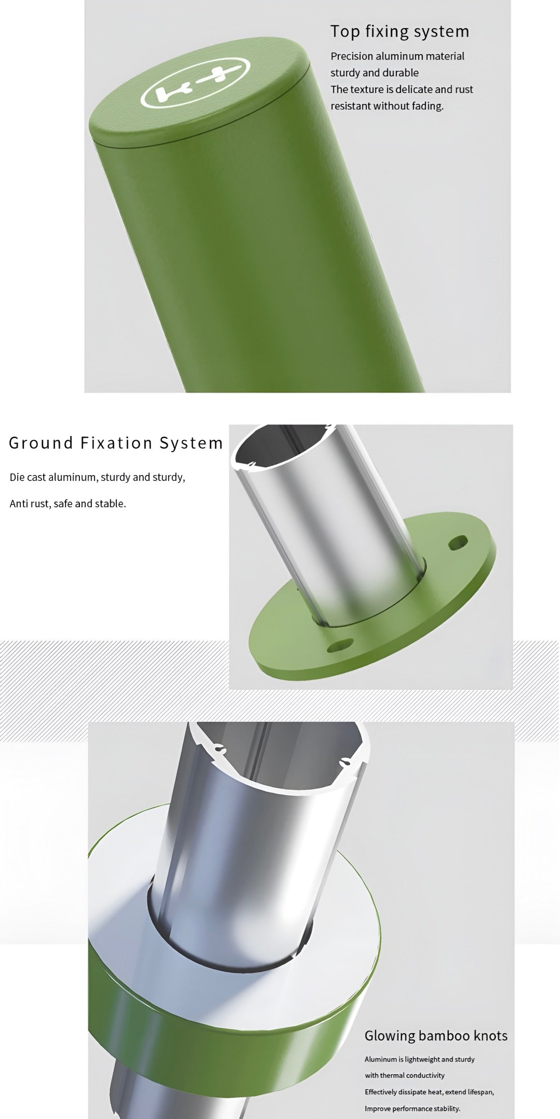 Outdoor Lampe Modern Bamboo - BUYnBLUE 