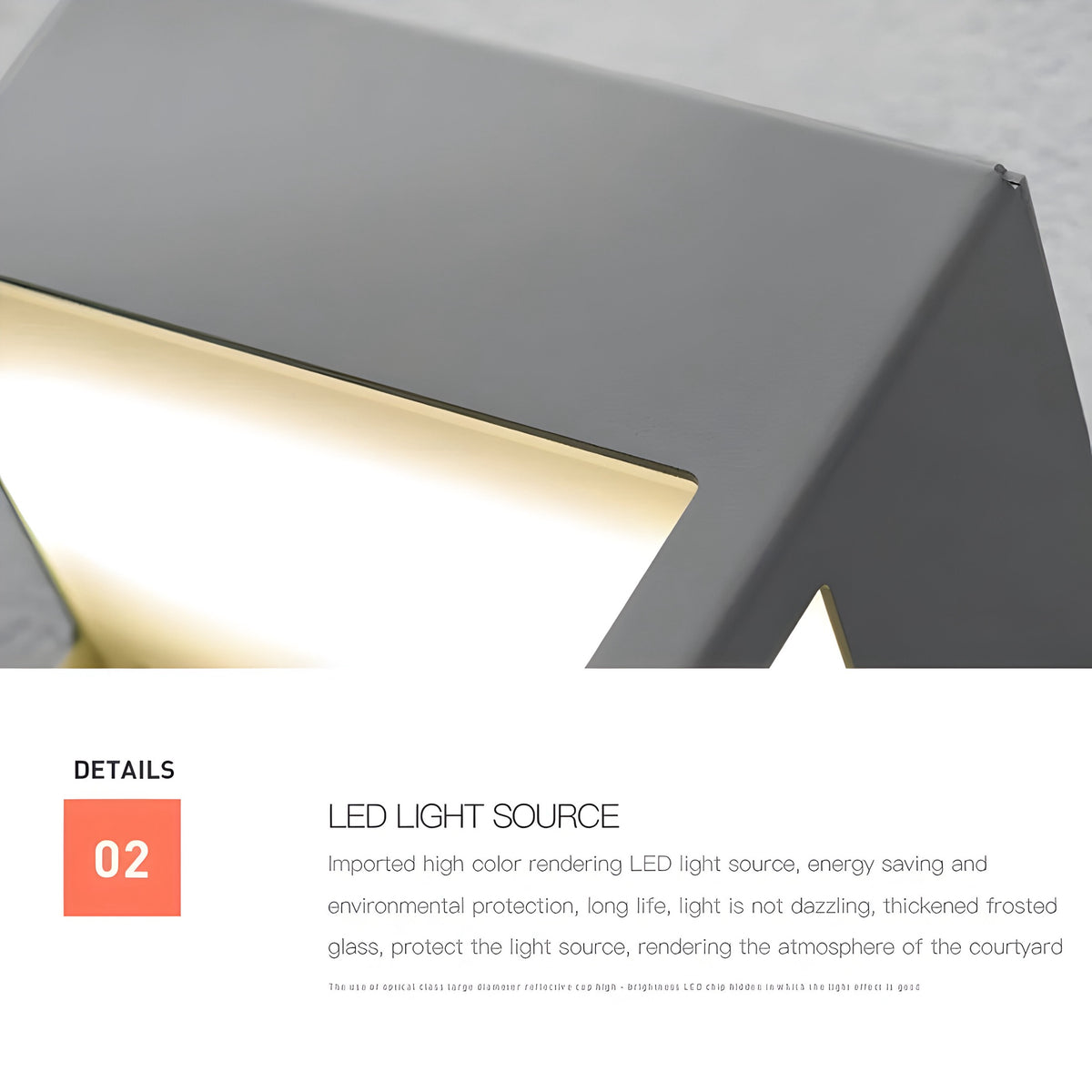 Outdoor Lampe Scatola Vetro - BUYnBLUE 