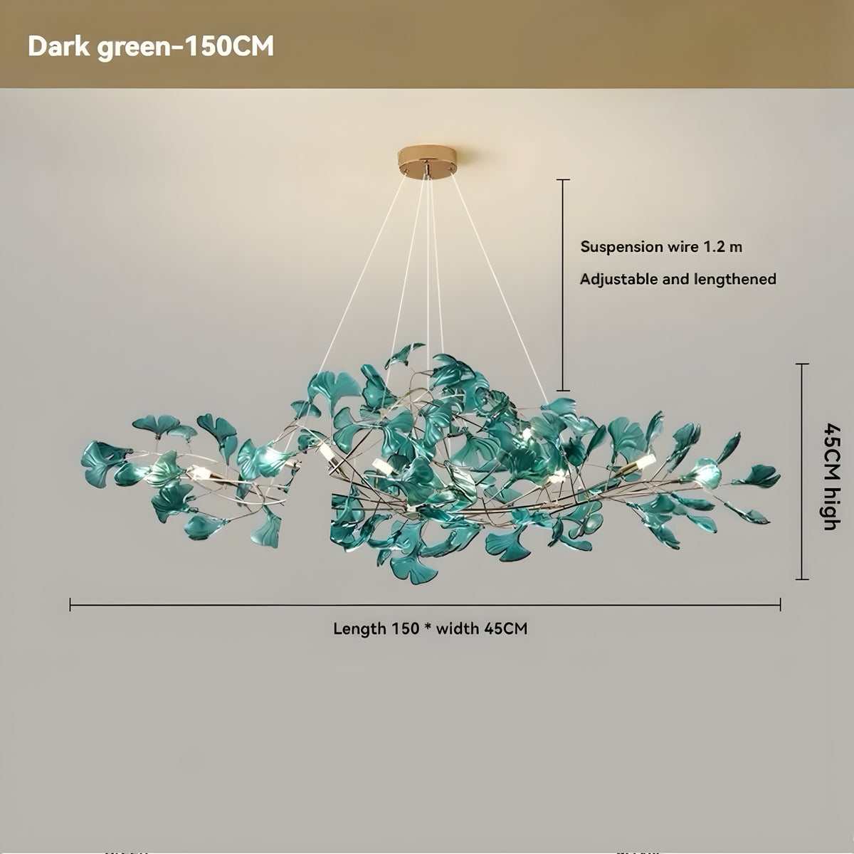 Pendelleuchte Modern Ginkgo - BUYnBLUE 