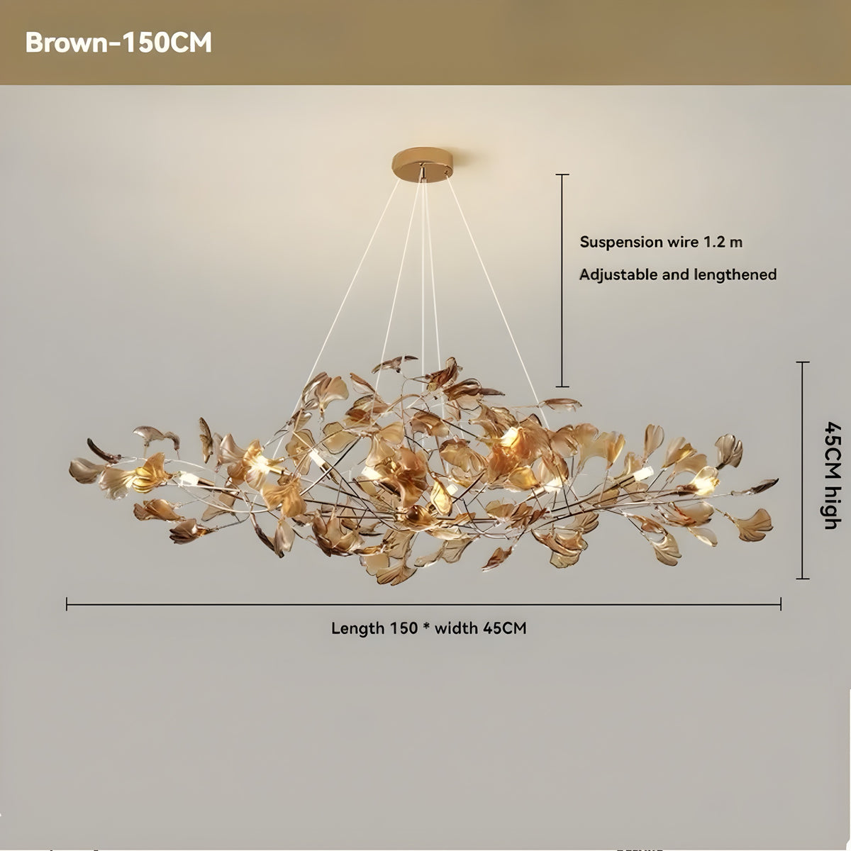 Pendelleuchte Modern Ginkgo - BUYnBLUE 