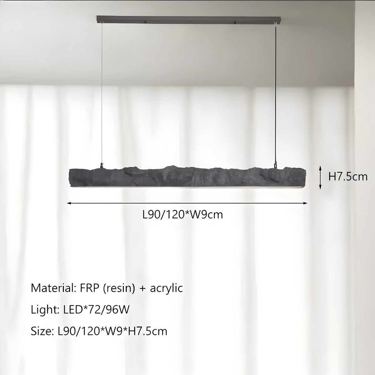 Pendelleuchte Modern Pietra - BUYnBLUE 