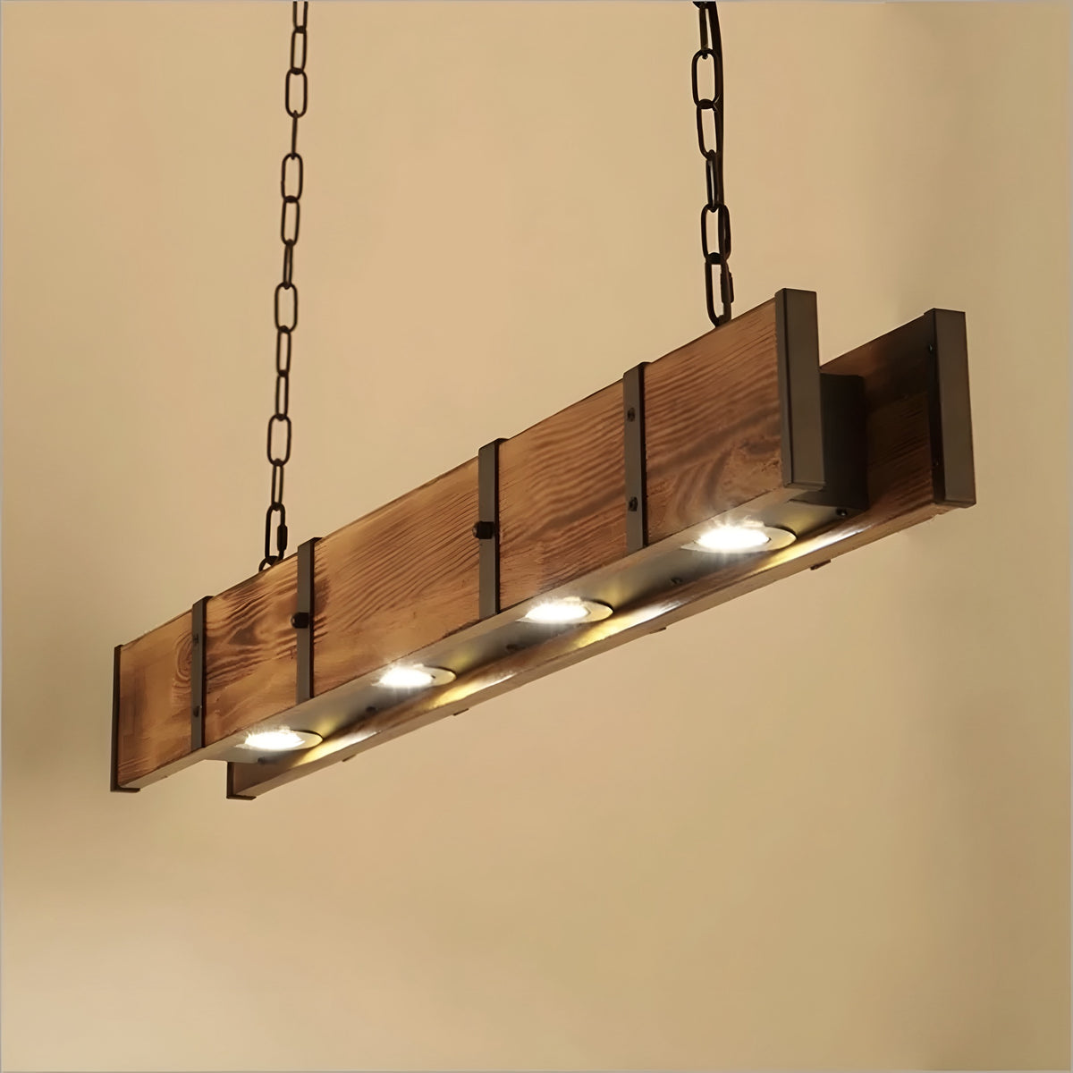 Pendelleuchte Retro Legno - BUYnBLUE 
