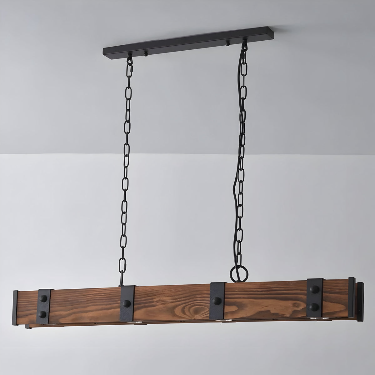 Pendelleuchte Retro Legno - BUYnBLUE 