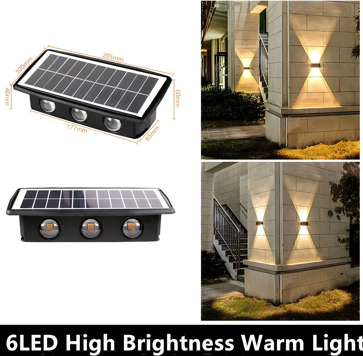Solar Outdoor Lampe Modern Nova - BUYnBLUE 
