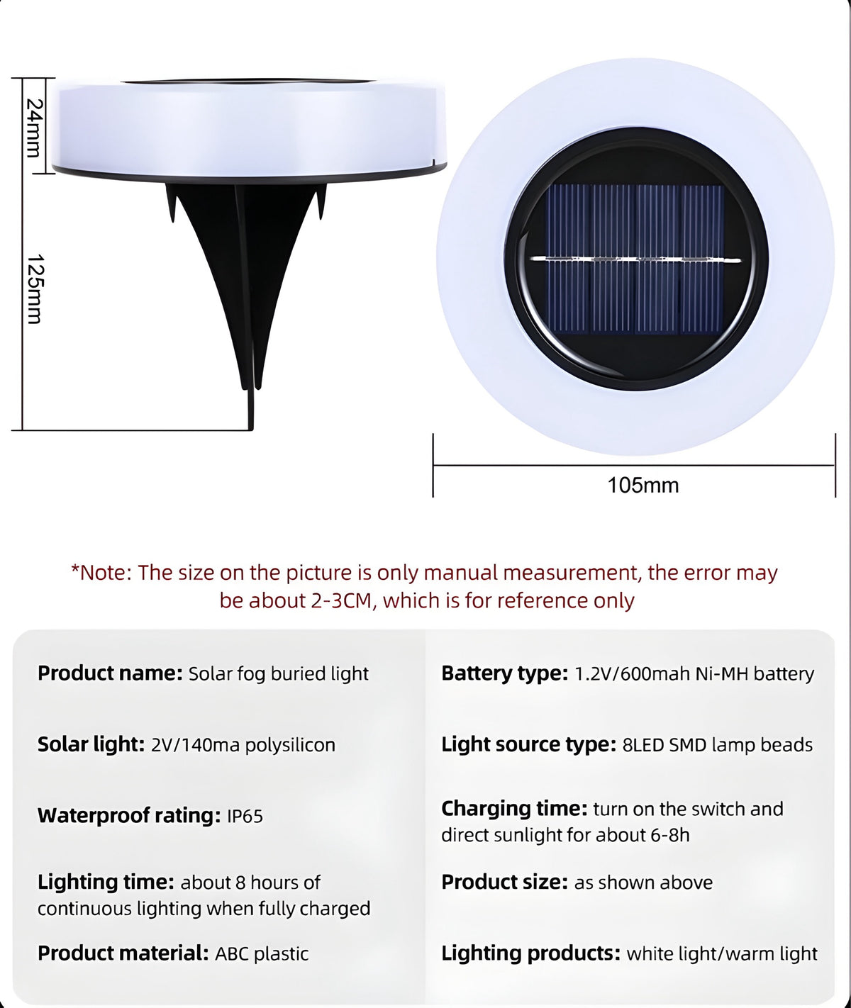 Solar Outdoor Lampe Nordic Kivi - BUYnBLUE 