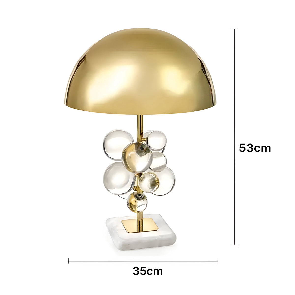 Tischlampe Palle Colore - BUYnBLUE 
