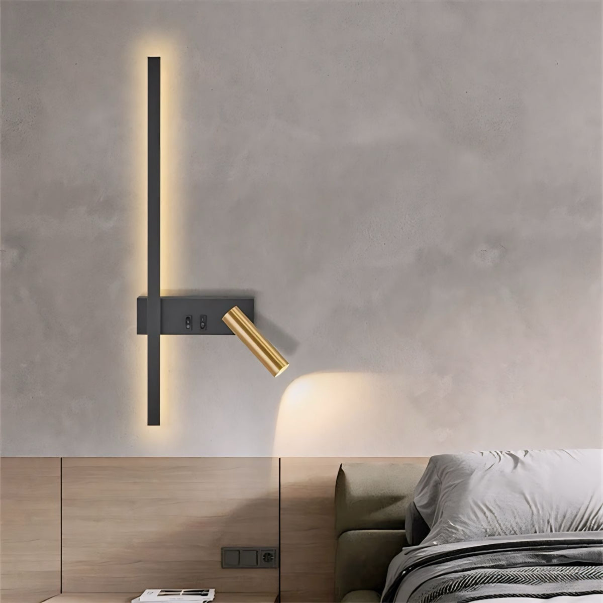Wandleuchte Modern Lettura - BUYnBLUE 