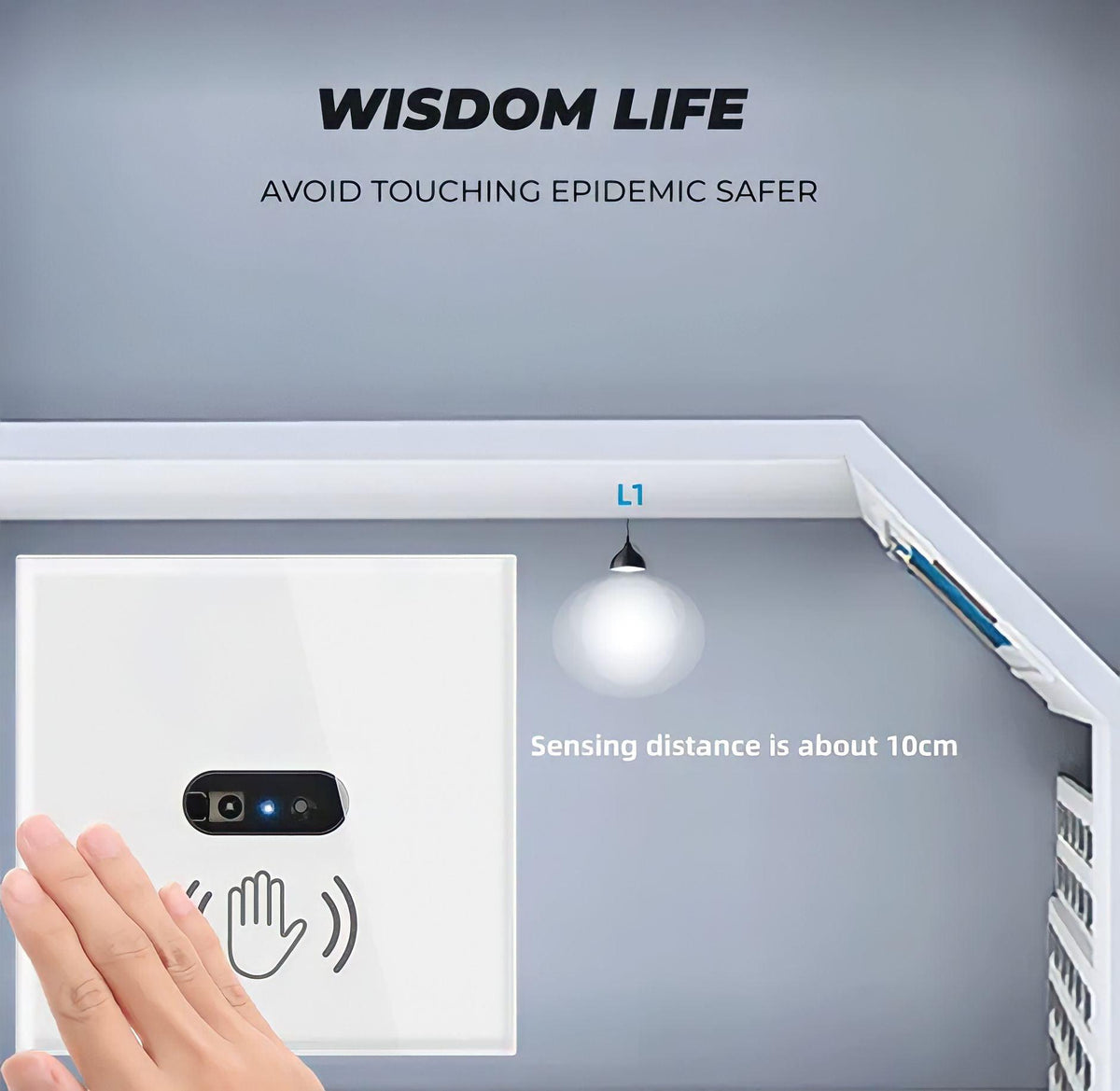 Infrarot Lichtschalter Panel Smart Home - BUYnBLUE 