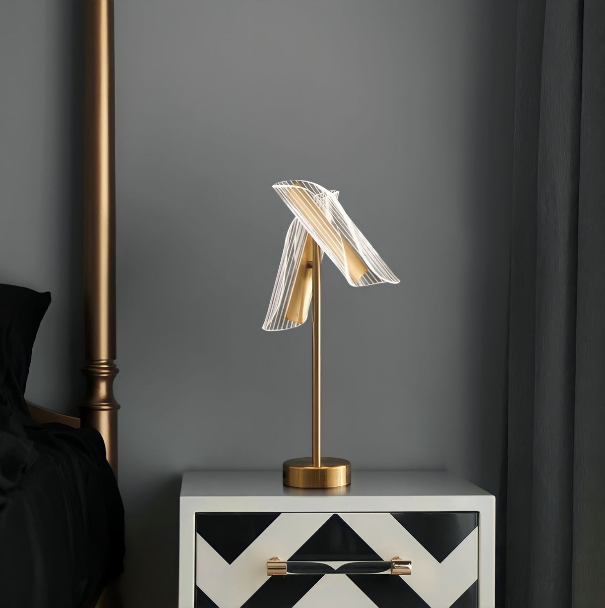 Lampe à poser Nordique Lynx - BUYnBLUE 